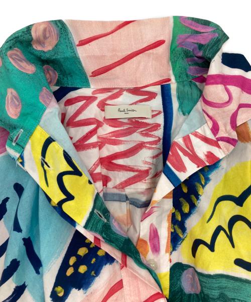 PAUL SMITH（ポールスミス）Paul Smith (ポールスミス) 総柄シャツワンピース マルチカラー サイズ:Mの古着・服飾アイテム