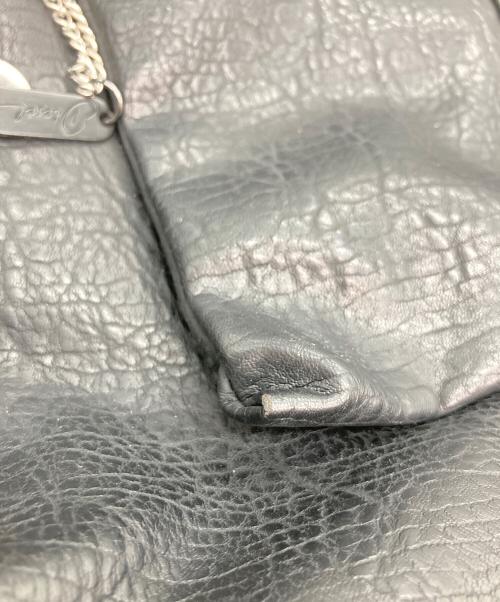 DIESEL（ディーゼル）DIESEL (ディーゼル) ターンロックレザートートバッグ ブラック サイズ:-の古着・服飾アイテム