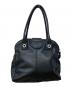 DIESEL (ディーゼル) ターンロックレザートートバッグ ブラック サイズ:-：8000円