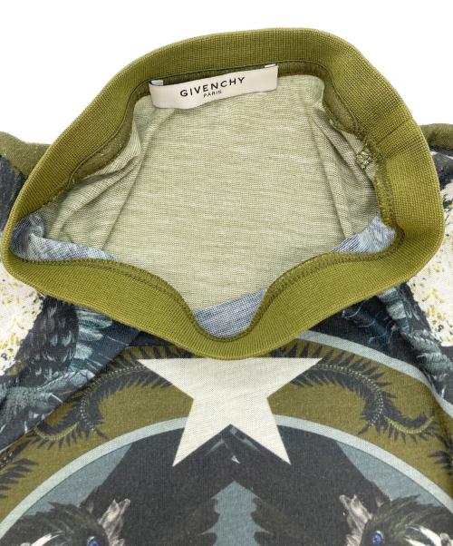 GIVENCHY（ジバンシィ）GIVENCHY (ジバンシィ) グリフォングラフィックノースリーブカットソー カーキ サイズ:XSの古着・服飾アイテム