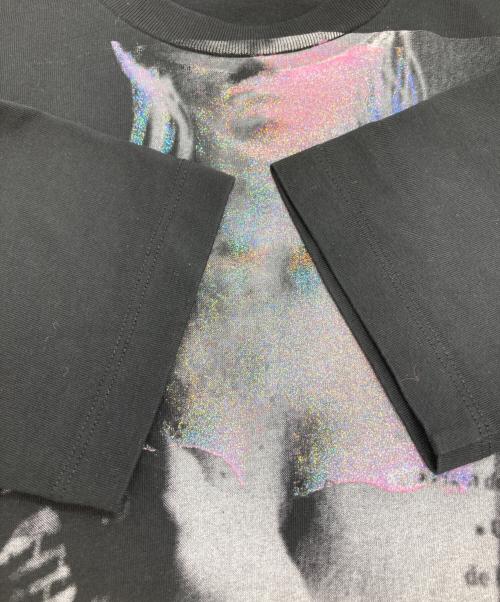 CELINE（セリーヌ）CELINE (セリーヌ) グラフィックTシャツ ブラック サイズ:Sの古着・服飾アイテム