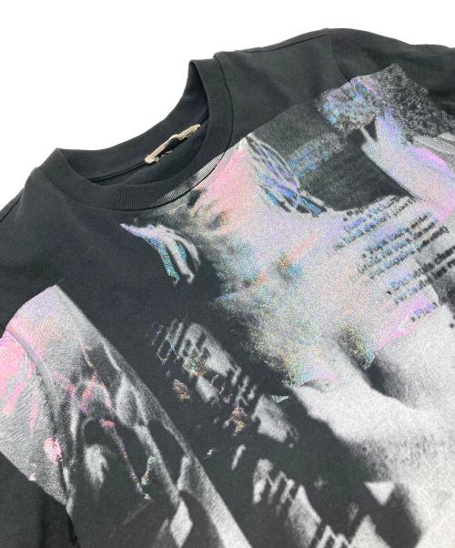 CELINE（セリーヌ）CELINE (セリーヌ) グラフィックTシャツ ブラック サイズ:Sの古着・服飾アイテム