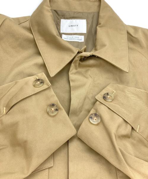 UNIFY（ユニフィ）UNIFY (ユニフィ) URBAN RESEARCH DOORS (アーバンリサーチドアーズ) STILL BY HAND (スティルバイハンド) Nylon Short Jacket/ジャケット ブラウン サイズ:F 未使用品の古着・服飾アイテム