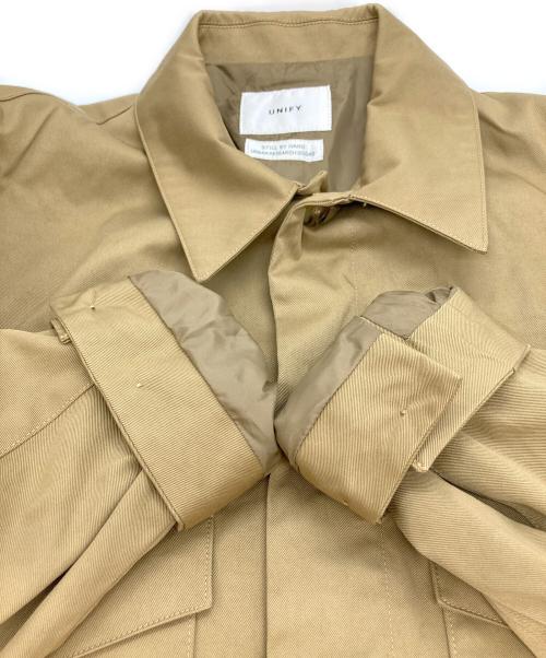 UNIFY（ユニフィ）UNIFY (ユニフィ) URBAN RESEARCH DOORS (アーバンリサーチドアーズ) STILL BY HAND (スティルバイハンド) Nylon Short Jacket/ジャケット ブラウン サイズ:F 未使用品の古着・服飾アイテム
