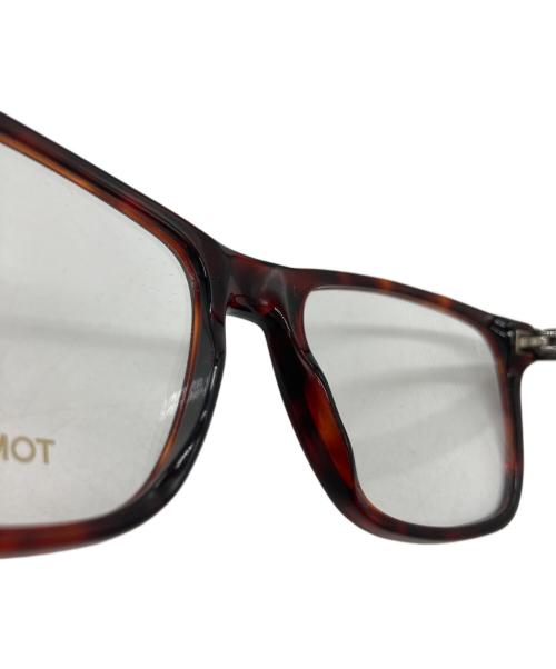 TOM FORD（トムフォード）TOM FORD (トムフォード) 眼鏡 ブラウン サイズ:54□18-145の古着・服飾アイテム