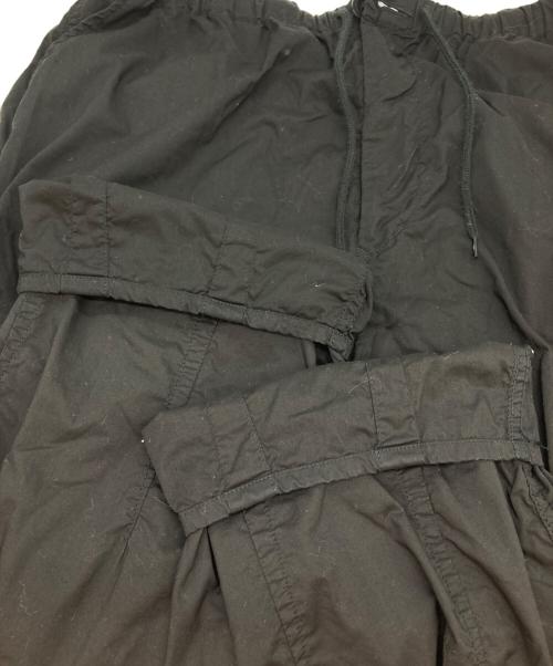 Graphpaper（グラフペーパー）Graphpaper (グラフペーパー) Garment Dyed Typewriter Parachute Pants/パンツ ブラック サイズ:2の古着・服飾アイテム