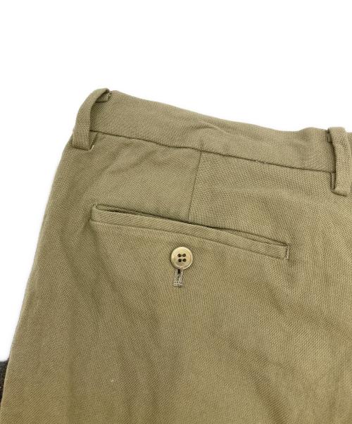 UNUSED（アンユーズド）UNUSED (アンユーズド) ダブルニースラックス カーキ サイズ:3の古着・服飾アイテム