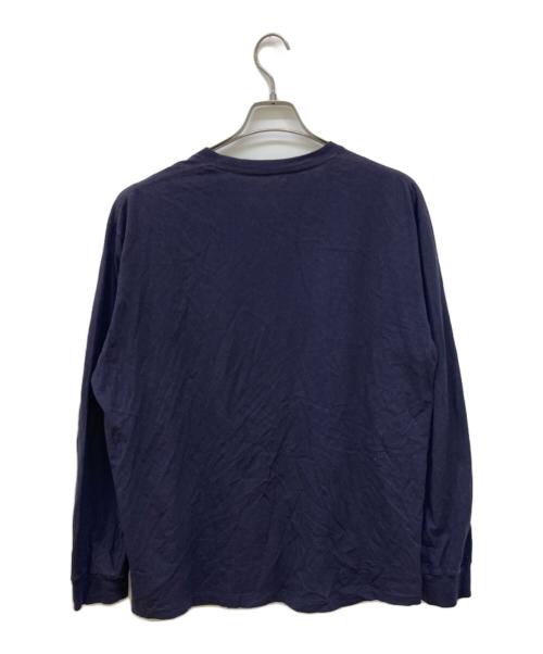 COMOLI（コモリ）COMOLI (コモリ) サープラス/ロングスリーブポケットカットソー ネイビー サイズ:3の古着・服飾アイテム