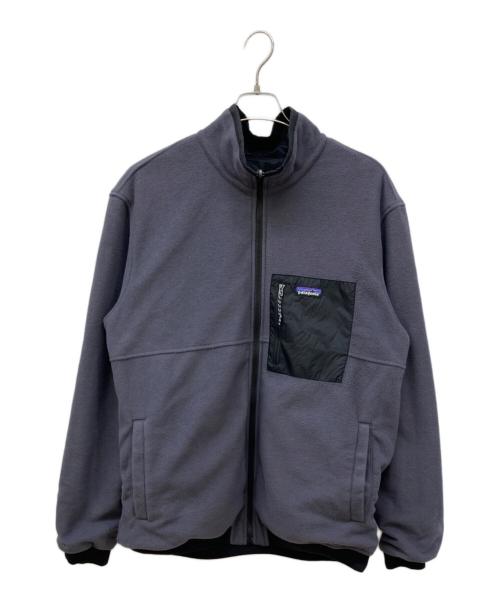 Patagonia（パタゴニア）Patagonia (パタゴニア) リバーシブル・シェルド・マイクロディニ・ジャケット グレー サイズ:XLの古着・服飾アイテム