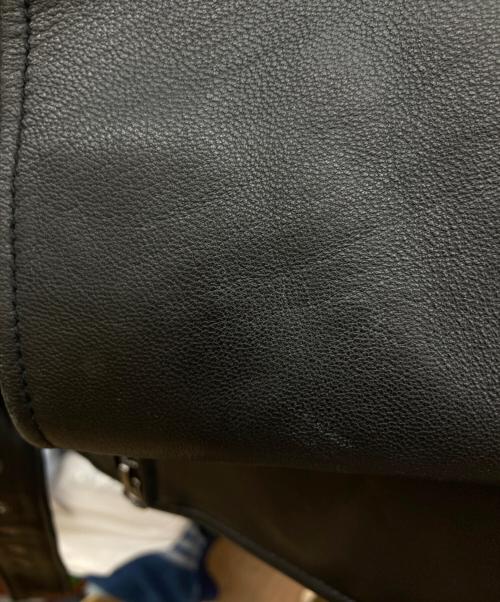 MONKEY TIME（モンキータイム）MONKEY TIME (モンキータイム) SHEEP OVER SIZED W/RIDERS/ラムレザーライダースジャケット ブラック サイズ:XLの古着・服飾アイテム