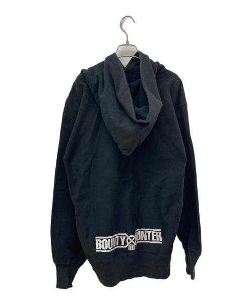 Champion（チャンピオン）Champion (チャンピオン) BOUNTY HUNTER (バウンティハンター) プリントパーカー ブラック サイズ:XLの古着・服飾アイテム