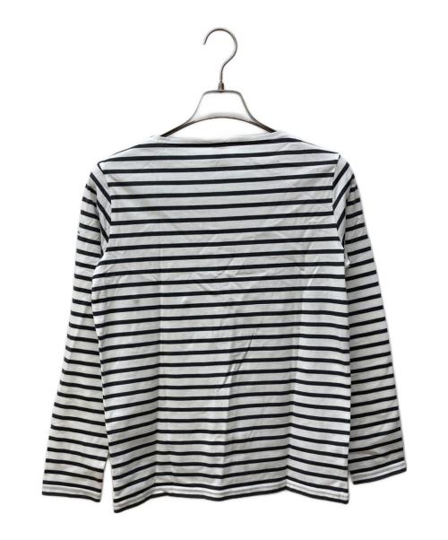 ORCIVAL（オーシバル）ORCIVAL (オーシバル) BFJ BOAT NECK L/S/ボーダーカットソー ホワイト×グレー サイズ:2 未使用品の古着・服飾アイテム