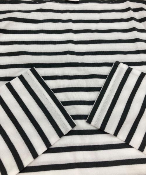 ORCIVAL（オーシバル）ORCIVAL (オーシバル) BFJ BOAT NECK L/S/ボーダーカットソー ホワイト×グレー サイズ:2 未使用品の古着・服飾アイテム