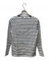 ORCIVAL（オーシバル）の古着「BFJ BOAT NECK L/S/ボーダーカットソー」｜ホワイト×グレー