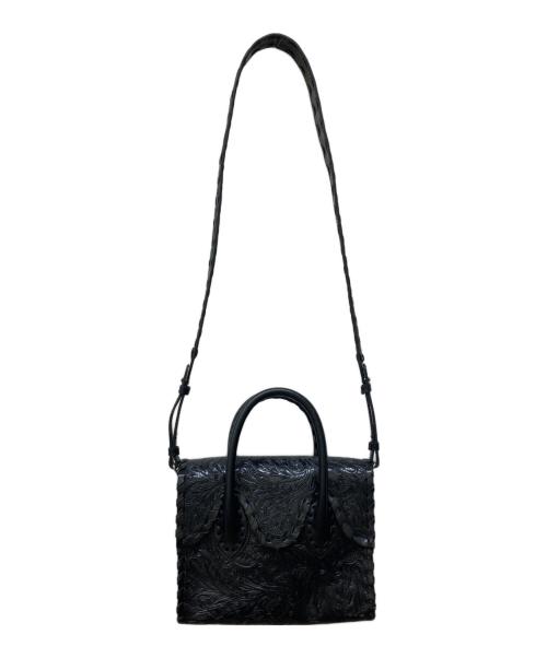 Carving Tribes（カービングトライブス）Carving Tribes (カービングトライブス) RollingSTHandbag/2WAYショルダーバッグ ブラックの古着・服飾アイテム
