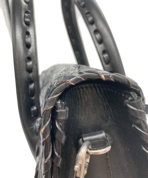 Carving Tribes（カービングトライブス）Carving Tribes (カービングトライブス) RollingSTHandbag/2WAYショルダーバッグ ブラックの古着・服飾アイテム