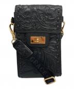 Carving Tribesカービングトライブス）の古着「chain mini bag/ショルダーポーチ」｜ブラック
