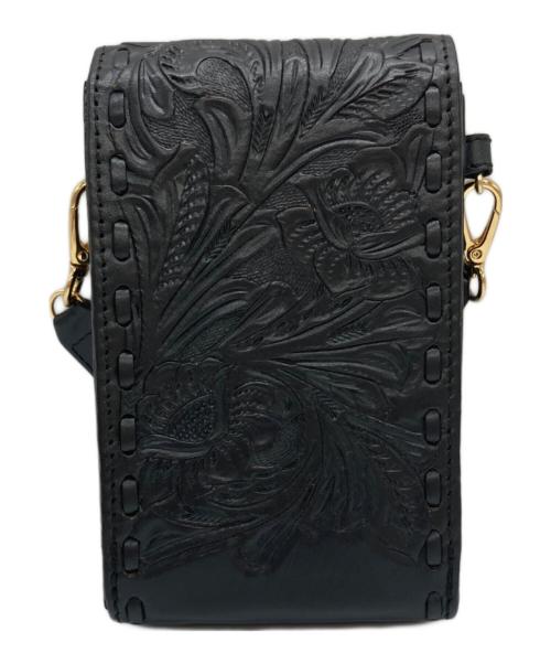 Carving Tribes（カービングトライブス）Carving Tribes (カービングトライブス) chain mini bag/ショルダーポーチ ブラックの古着・服飾アイテム