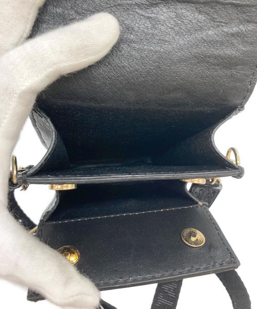 Carving Tribes（カービングトライブス）Carving Tribes (カービングトライブス) chain mini bag/ショルダーポーチ ブラックの古着・服飾アイテム
