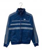 adidasアディダス）の古着「サイドラインデニムブルゾン」｜インディゴ
