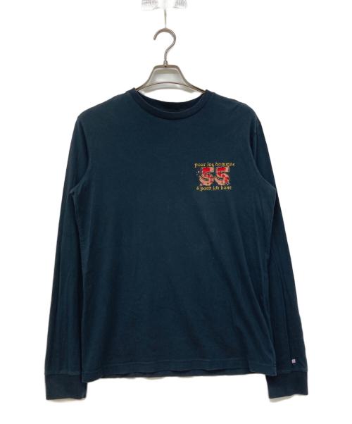 55DSL（フィフテーファイブディーエスエル）55DSL (フィフテーファイブディーエスエル) 長袖Tシャツ ブラック サイズ:Sの古着・服飾アイテム