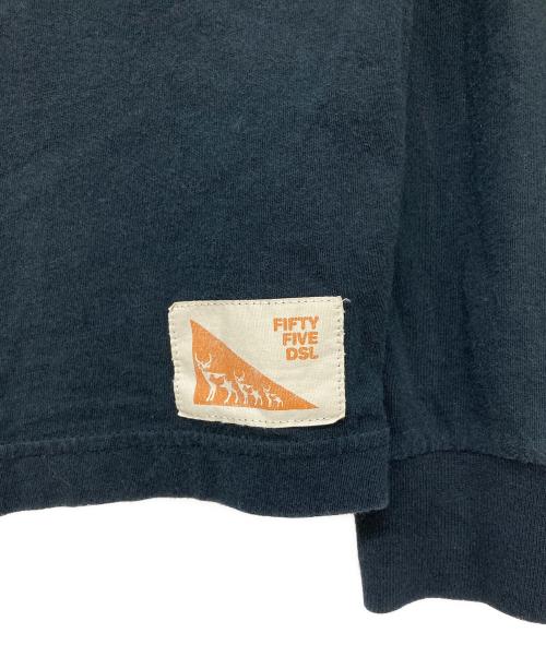 55DSL（フィフテーファイブディーエスエル）55DSL (フィフテーファイブディーエスエル) 長袖Tシャツ ブラック サイズ:Sの古着・服飾アイテム
