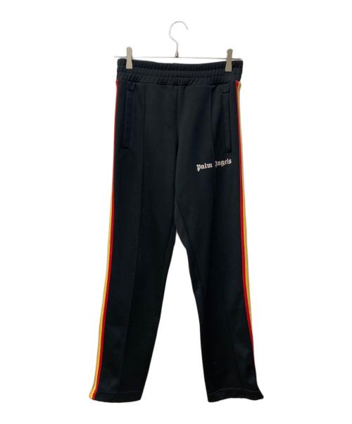 Palm Angels（パーム エンジェルス）Palm Angels (パーム エンジェルス) レインボートラックパンツ ブラック サイズ:XSの古着・服飾アイテム