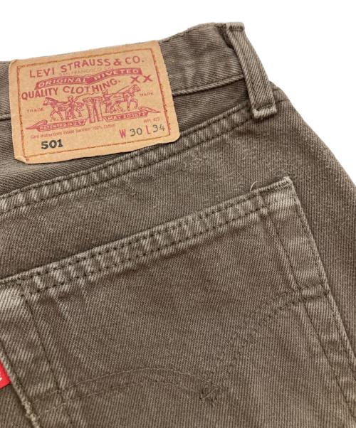 LEVI'S（リーバイス）LEVI'S (リーバイス) 501カラーデニムパンツ ブラウン サイズ:W30×L34の古着・服飾アイテム