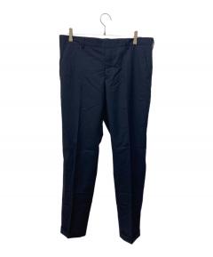 中古・古着通販】PRADA (プラダ) ウールスラックス ネイビー サイズ:44
