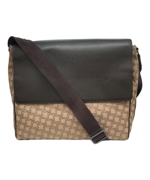 dunhill（ダンヒル）dunhill (ダンヒル) メッセンジャーバッグ ブラウン サイズ:-の古着・服飾アイテム