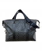 COACHコーチ）の古着「ボストンバッグ」｜ブラック