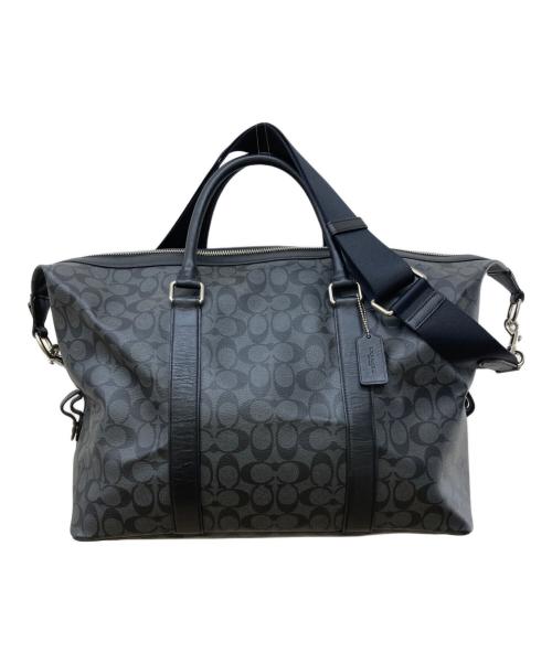 COACH（コーチ）COACH (コーチ) ボストンバッグ ブラックの古着・服飾アイテム