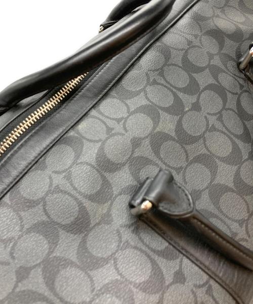 COACH（コーチ）COACH (コーチ) ボストンバッグ ブラックの古着・服飾アイテム