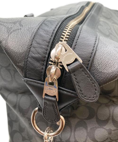 COACH（コーチ）COACH (コーチ) ボストンバッグ ブラックの古着・服飾アイテム