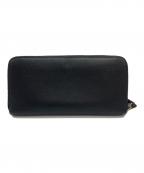 Saint Laurent Parisサンローランパリ）の古着「長財布/ラウンドファスナーウォレット」｜ブラック