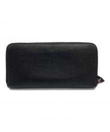 Saint Laurent Paris（サンローランパリ）の古着「長財布/ラウンドファスナーウォレット」｜ブラック