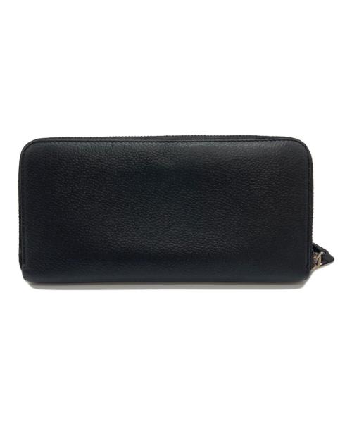 Saint Laurent Paris（サンローランパリ）Saint Laurent Paris (サンローランパリ) 長財布/ラウンドファスナーウォレット ブラックの古着・服飾アイテム