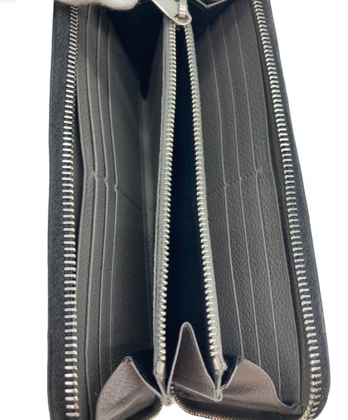 Saint Laurent Paris（サンローランパリ）Saint Laurent Paris (サンローランパリ) 長財布/ラウンドファスナーウォレット ブラックの古着・服飾アイテム