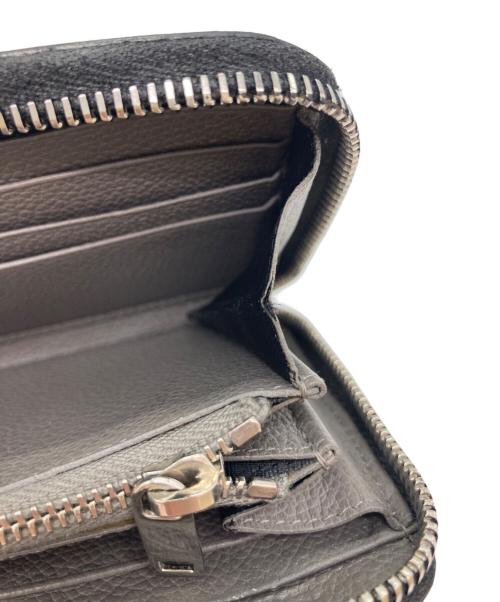 Saint Laurent Paris（サンローランパリ）Saint Laurent Paris (サンローランパリ) 長財布/ラウンドファスナーウォレット ブラックの古着・服飾アイテム