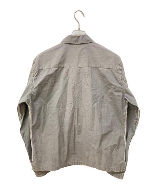 STONE ISLAND（ストーンアイランド）STONE ISLAND (ストーンアイランド) ジップアップシャツジャケット グレー サイズ:Ⅼの古着・服飾アイテム