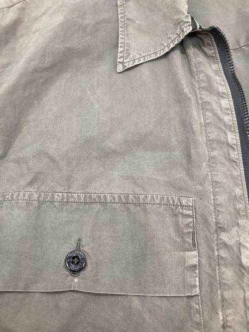 STONE ISLAND（ストーンアイランド）STONE ISLAND (ストーンアイランド) ジップアップシャツジャケット グレー サイズ:Ⅼの古着・服飾アイテム