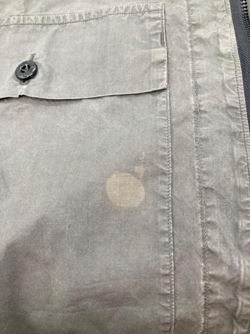 STONE ISLAND（ストーンアイランド）STONE ISLAND (ストーンアイランド) ジップアップシャツジャケット グレー サイズ:Ⅼの古着・服飾アイテム