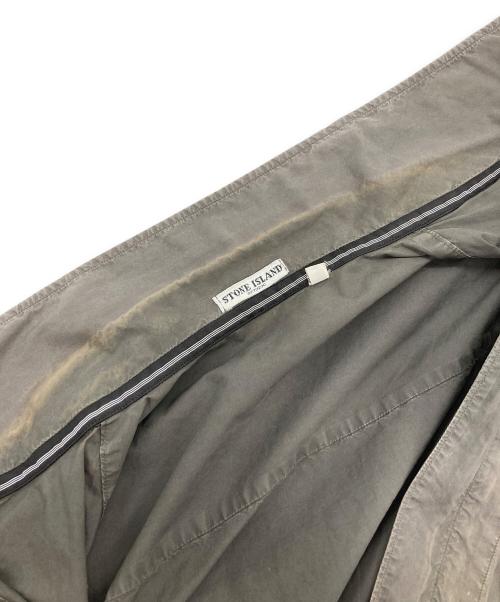 STONE ISLAND（ストーンアイランド）STONE ISLAND (ストーンアイランド) ジップアップシャツジャケット グレー サイズ:Ⅼの古着・服飾アイテム