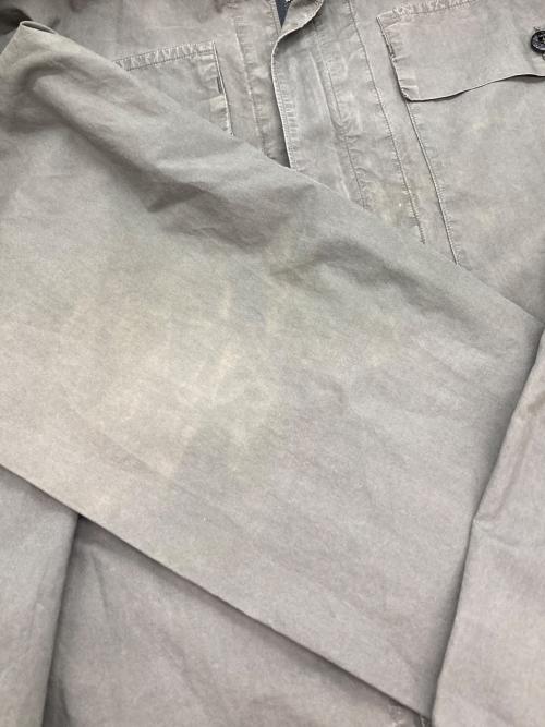 STONE ISLAND（ストーンアイランド）STONE ISLAND (ストーンアイランド) ジップアップシャツジャケット グレー サイズ:Ⅼの古着・服飾アイテム