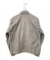 STONE ISLAND (ストーンアイランド) ジップアップシャツジャケット グレー サイズ:Ⅼ：18000円