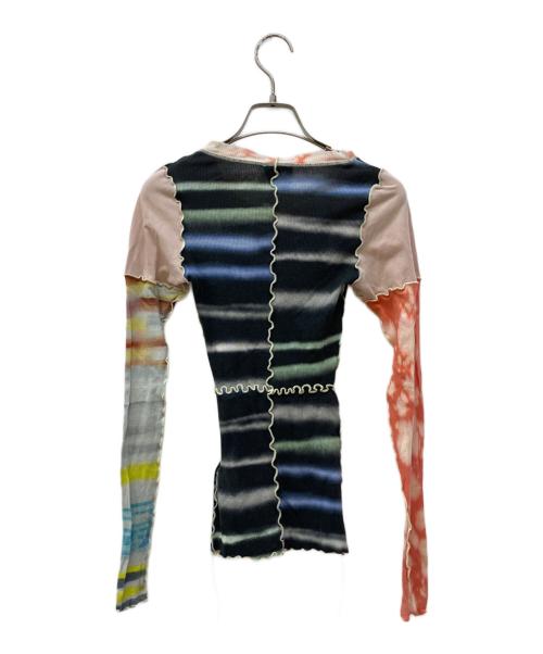 DIESEL（ディーゼル）DIESEL (ディーゼル) タイダイ染ロングスリーブカットソー マルチカラー サイズ:Sの古着・服飾アイテム