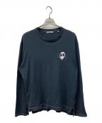 OUR LEGACYアワーレガシー）の古着「ロングスリーブカットソー/BOX LONGSLEEVE」｜ブラック