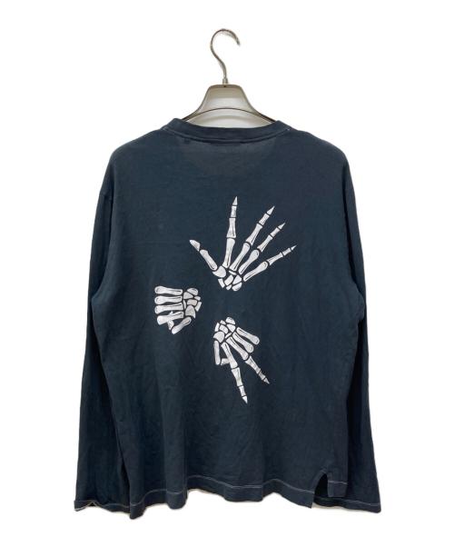 OUR LEGACY（アワーレガシー）OUR LEGACY (アワーレガシー) ロングスリーブカットソー/BOX LONGSLEEVE ブラック サイズ:48の古着・服飾アイテム