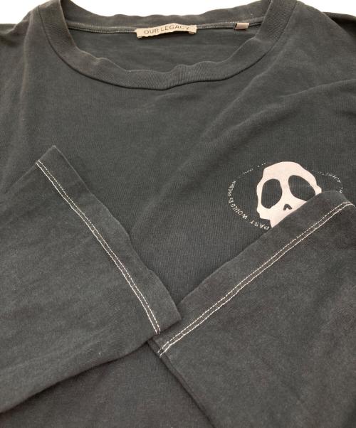 OUR LEGACY（アワーレガシー）OUR LEGACY (アワーレガシー) ロングスリーブカットソー/BOX LONGSLEEVE ブラック サイズ:48の古着・服飾アイテム