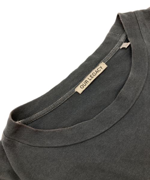 OUR LEGACY（アワーレガシー）OUR LEGACY (アワーレガシー) ロングスリーブカットソー/BOX LONGSLEEVE ブラック サイズ:48の古着・服飾アイテム